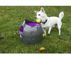 PetSafe - Lanceur de Balle de Tennis Automatique pour Chien, Jouet Interactif Chien, Dressage par le jeu dedans ou dehors, Réglage Multiple, Résistant à leau, Secteur ou Pile, Détecteur de mouvement