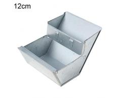 AchidistviQ Mangeoire pour Lapin Boîte De Nourriture pour Cochon dInde Cuvette Hutch Bowl pour Lapins Hamster Accessoires Cage Pet Farming Tools Bunny 12cm