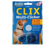Clix Chien Multiclicker Clicker Réglable 3 Sons