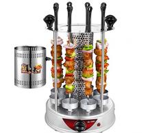 Rôtissoire Verticale Four électrique Grill Multifonction Ajar Portes Four de comptoir, Machine Shawarma Rotisserie Grill for Les Couches Maison- grilloir Viande