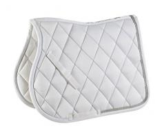 EQUI-THÈME Tapis De Selle - Chabraque Diamond - Blanc - Cheval