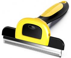 MIU COLOR Brosse Douce de Toilettage Etrille pour Animaux Peigne pour Chien Chat et Cheval à Cheveux Longs ou Courts Accessoire Idéal pour Masser Les Animaux et Dénouer Les Nœuds Outil de Deshedding