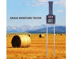Humidimètre portable pour foin pour céréales, sons, herbe de fourrage, Leymus Chinensis, herbe de bambou empereur