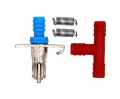 M.Z.A 20pcs abreuvoir de lapin alimentation automatique de leau mamelon buveur Double Hang Springs outil darrosage des animaux pour lapin cobaye furet souris souris Rat Feeder