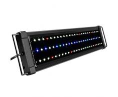 NICREW ClassicLED Plus Ho Éclairage Aquarium, Rampe LED Étanche à Spectre Complet pour Aquarium deau Douce, 53-75 cm, 24 W, 1030 LM