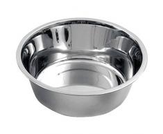 Kerbl 83414 Chien Gamelle Inox 21 x 21 x 7cm-1800 ml
