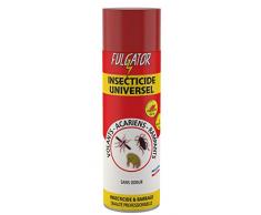 FULGATOR - Insecticide UNIVERSEL - Action 3 en 1 contre les insectes volants, insectes rampants et acariens - Élimine les nuisibles et offre un effet barrage - Sans odeur - Fabriqué en France - 500mL