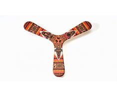 Boomerang en Bois, modèle Africain, pour toute la famille dès lâge de 9 ans