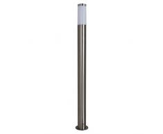 Luminaire de Jardin / Lampadaire Extérieur / Lanterne De Jardin / Traditionnel Lampe Sur Pied / IP44 / Acier Affiné / BT1003 H1.1
