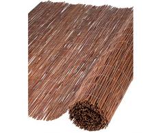 Canisse en osier naturel H1xL5m ep.5mm