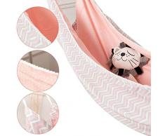SHOH Hamac Bébé Balançoire pour Berceaux Ou Lit, Hamac Bébé Hamac Suspendu Bébés Hamac Balançoire Accessoire Extérieur Intérieur pour Enfants Enfants La Solution Idéale pour Endormir Bébé - sadapte