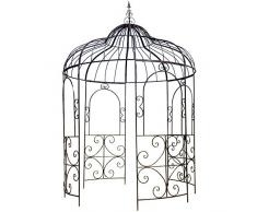chemin_de_campagne Tonnelle Pergola Kiosque de Jardin Fer ø 215 cm