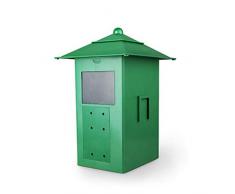 LOVEPET Koi Feeder Dispositif d'alimentation Automatique D'aquarium Machine De Dépose De Bassin pour Jardin De Pluie Extérieur 5L Grande Capacité