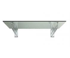 Glaszentrum Hagen - Auvent en verre - Dais Porte - Auvent de la porte - Verre Dais - Porte dentrée dais verre (Typ - S, 200x90cm)