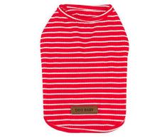 Pull Petit Chien Chat Chiot Pull Pull Vêtements/Pull Confortable Petit Chien Pull Chat Pull Chiot Pull Manteau pour Petits Chiens Chats Chiot Rose Rouge Bleu Gris Herbe - Poids 1.2-9.0 Kgs