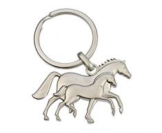 happyROSS EKKIA (Ekia) 4044879404664 Equitation équipement 3D Mare et FOAL Porte-clés 901040466