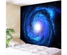 XIAOBAOZIGT Tapisserie Pittoresque Couverture De Pique-Nique De Plage Suspendue Tapis De Voyage pour Tente De Camping Galaxie D'Extension De l'espace Décor À La Maison 130×150Cm