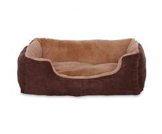 Lit chien coussin chien panier chien avec coussin taille M beige/marron