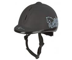 Covalliero Beauty VG1 Casque déquitation Noir Noir 52-55 cm