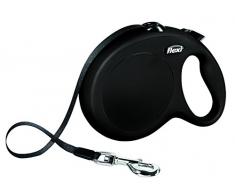 Flexi CL30T8.120.IS Classic Laisse Rétractable Pour Chien 8 m Noir Taille L