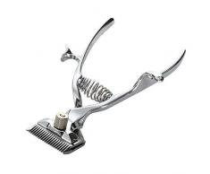 Tondeuse À Cheveux, Ancienne Mode Tondeuse Manuelle Tondeuse Tondeuse Coupe De Cheveux À La Main Poussoir À Faible Bruit Rasoir Électrique