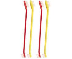 Trixie Ensemble quatre Brosse à dents pour chien