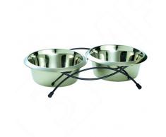 HUNTER 91347 Double Gamelle pour Chien 440 ML