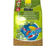 Tetra Pond Sticks – Alimentation Quotidienne idéale pour tous les Poissons de Bassin – Enrichi en Oligo-éléments, Vitamines essentiels, Caroténoïdes – Ne pollue pas l’eau – 25L