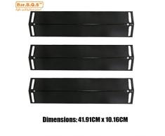 PayandPack 92151 Pièces de Rechange pour Grille en Acier, 3 Pièces, Plaque de Chaleur pour Passer la Flamme