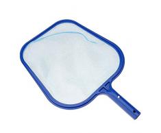 Busirde Piscine Spa étang Balai à Feuilles Skimmer Mesh Robuste Cadre en Plastique Head Cleaner Surface Net