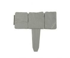 AllRight 10 Paquets Bordure de Bordure de Jardin en Pierre Pavée