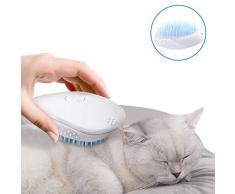 SYOSIN Brosse pour Chien Chat Slicker Brosse de Toilettage pour Animaux de Compagnie Peigne pour Animaux de Compagnie,Toilettage Lavable Brosse de Bain de Massage pour Cheveux Longs et Courts