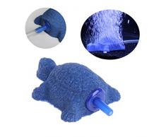 SimpleLife Tortue Aquarium Bubble Air Pierre Diffuseur Fish Tank Aérateur Oxygène Pompe Ornement Décor