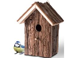 Gardigo - Nichoir à Oiseaux; Maison, Nid pour Oiseaux, Moineau, Mésanges en Bois, Extérieur; Décoration Jardin, Terrasse ou Balcon