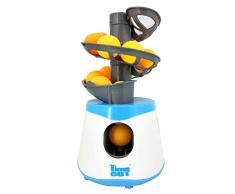 Urstory1 Lanceur de tennis de table, robot de pingpong pour les amateurs débutants de pingpong, accessoires de dressing, balle, lance-pong, extérieur portable, Pas de zéro, bleu/blanc, Taille unique