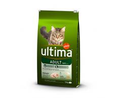 Ultima Croquettes pour Chat Adulte Poulet et Riz 7,5 kg