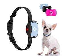 Pumila Collier Anti-aboiement pour Chien, Collier de Dressage pour Arrêter Les Aboiements sans Cruauté, Sonore et de Vibrations, 7 Niveaux pour Petit Chien de Taille Moyenne