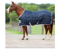 Horseware Amigo Insulator Couverture pour cheval d/écurie Bleu marine//argent/é Taille moyenne 200 g Bleu marine//gris 125