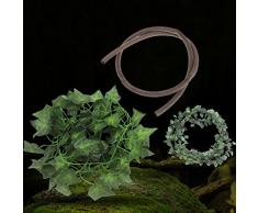Yanhonin Decor Terrarium, Vignes de Reptiles Décoration pour Reptiles Amphibiens