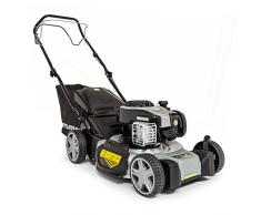 Murray EQ500 - Tondeuse à gazon thermique autotractée de 46 cm avec un moteur à essence 500E Series de Briggs & Stratton, Gris