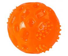 Kerbl 2208034 Squeaky Balle pour Chien Orange 6 cm
