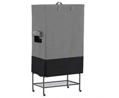 chengsan Housse cage oiseaux avec fenêtre en Maille et Poche de Rangement légère, Housse cage, Housse oiseaux accessoires, Housse pour Cage à Oiseaux, Housse de Protection Universelle