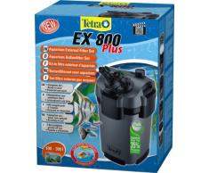 TETRA EX 800 Plus - Filtre Extérieur pour tout type d’aquarium de 100 à 300L – Performant, puissant, silencieux – 5 types de filtration – Fonction de préfiltration - Garantie 3 ans