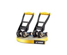 Gibbon GBFLO2 Slackline Mixte Adulte, Bleu