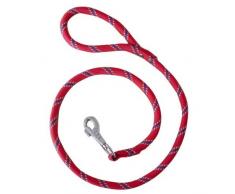 Laisse nylon corde 6 m noire largeur 13 mm environ pour chien/Zolux
