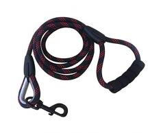HEI SHOP Chien Laisse Dressage Longue Sécurité Corde descalade éducative Premium Laisse Moyen Grand Chien Retriever Leash 2M 3M 5M 10M Corde Traction Robuste Plomb Animalerie