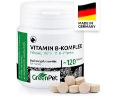 GreenPet Vitamine Power Me 120 Comprimés pour Chien, Complexe de Vitamine B, énergie et puissance, Complément Alimentaire Vitalité