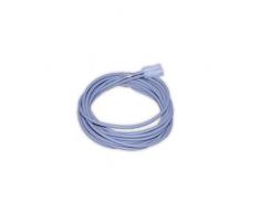 DOJA Industrial | Cable chauffant en silicone 60 W | 2 m | 230V | Resistance chauffante per couveuse | Cordon Chauffage pour Thermostat Terrarium Aquarium Incubateur Oeuf Serre chauffante Poussin