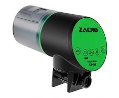 Zacro Aquarium Distributeur Automatique de Nourriture pour Poissons 200ml capacité,Chargement USB