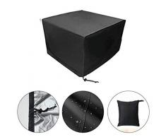 N/A Housses de Meubles, Housse Salon de Jardin Imperméable, Housse de Protection Meubles Couverture de Jardin pour Table, Canapé, Inclinable, Chaises, Noir (250 * 250 * 90cm)